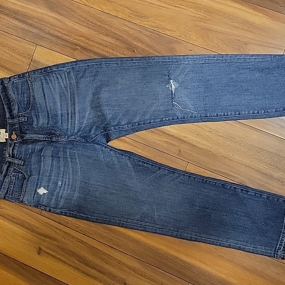 J. Crew Blue Straight Leg Jeans